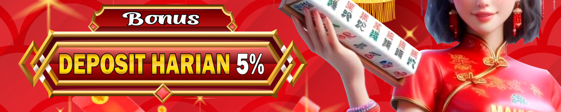 BONUS DEPOSIT HARIAN 5% SLOTMERAH